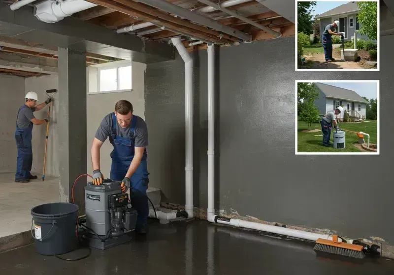 Basement Waterproofing and Flood Prevention process in Highland Park, IL